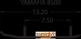 Woodys AY6-8500 Flat-Top ACE 6 Inch 60 Degree Carbide Runners for Yamaha Models