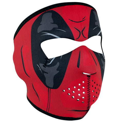 ZANHeadgear Neoprene Full Face Mask - Red Dawn - WNFM109