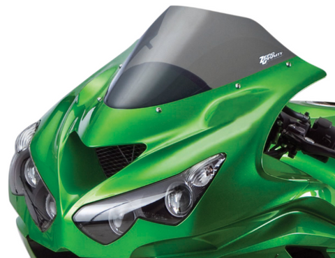 Zero Gravity Marc1 Windscreen for 2006-19 Kawasaki ZX1400 Ninja ZX-14/14R - Light Smoke - 25-274-02