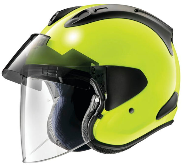 Arai Ram３ Arai Ram-X Solid Open Face Helmet - Fluorescent Yellow - X-Large