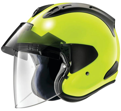 Arai Ram-X Solid Open Face Helmet - Fluorescent Yellow - X-Large