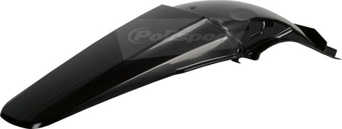 Polisport Replica Rear Fendor for 2008-17 Suzuki RM-Z450 - Black - 8552500002