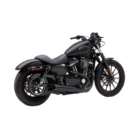Cobra El Diablo 2-into-1 Exhaust for Harley Sportster models -  Black - 6493B