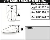 Zero Gravity Double Bubble Windscreen for 2017-19 Honda CBR1000RR - Clear - 16-427-01