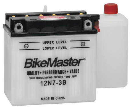 Bike Master Performance Conventional Battery - 12 Volts - 12N7-3B