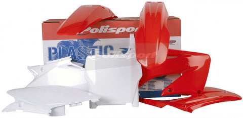 Polisport MX Replica Plastics Kit for 2004-07 Honda CR125R/CR250R - Red - 90082
