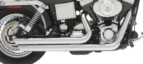 Vance & Hines Big Shots Exhaust System for 1991-05 Harley Dyna models - Chrome - 17911