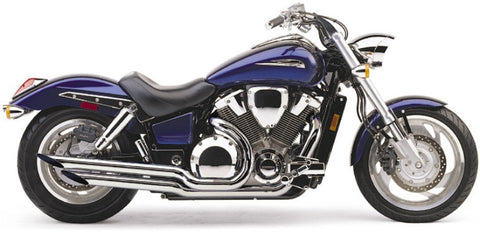 Cobra USA Hot Rod Exhaust for 2002-08 Honda VTX1800C - Chrome - 1675SC