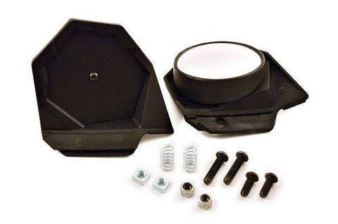 Powermadd 34455 Sentinal Handguard Mirror Kit - Fixed/Fold In