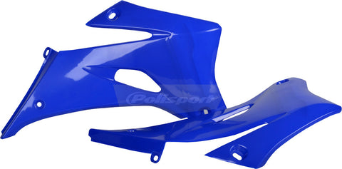 Polisport Replica Radiator Scoops for 2007-14 Yamaha WR250F/WR450F - Blue - 8432900003