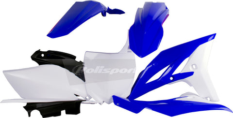 Polisport MX Complete Replica Plastics Kit for 2010-13 Yamaha YZ250F - OE Blue/White/Black - 90272