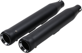 Cobra USA Neighbor Hater Mufflers for 2007-17 Harley FLSTF/FXSTD - Black - 6041B