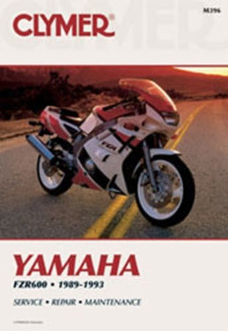 Clymer M396 Service & Repair Manual for 1989-93 Yamaha FZR600
