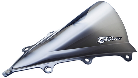 Zero Gravity Double Bubble Windscreen for 2015-18 Honda CBR300R - Light Smoke - 16-444-02