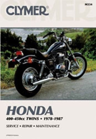 Clymer M334 Service & Repair Manual for 1978-87 Honda CB/CM400-450 & CMX450