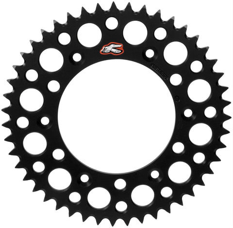 Renthal Ultralight Rear Sprocket - 520 Chain Pitch x 51 Teeth - Black - 150U-520-51GBBK