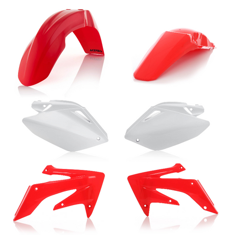 Acerbis Standard Replacment Plastics Kit for 2004-05 Honda CRF250R - Original 05 - 2040960206