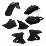 Acerbis Standard Replacment Plastics Kit for 2000-18 Suzuki DR-Z400 models - Black - 2041080001