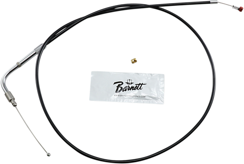 Barnett 101-30-40016 Black Vinyl Idle Cable for 2002-06 Harley FLH models