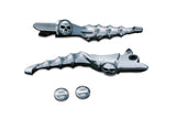 Kuryakyn Zombie Levers for 2014-16 Harley FLH/FLT - Chrome/Hydraulic Clutch - 1721