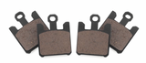 BikeMaster Front Standard Brake Pads for 2003-2008 Kawasaki VN / ZX Models - K5045-4PCS