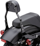 Cobra USA Detachable Backrest for 2000-17 Harley Softail - Black - 602-2021B