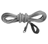 KFI Products Synthetic Winch Line - 1/4 Inch x 50 Feet - Smoke - SYN25-S50