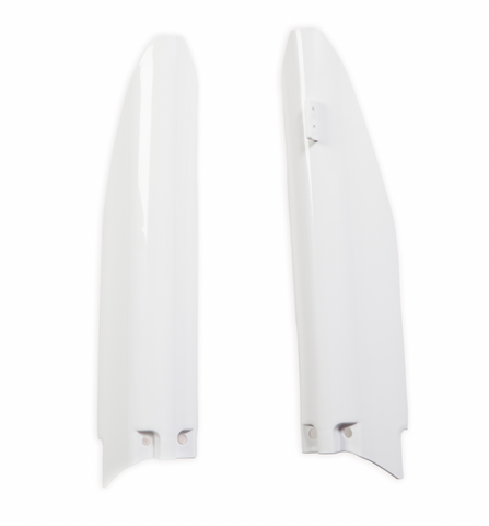 Acerbis Fork Covers for Suzuki RM125/250 & RM-Z450 - White - 2115010002