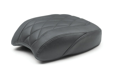 Mustang Wide Tripper Passenger Seat for 2018-21 Harley Softail Street Bob - Diamond/Black - 83036