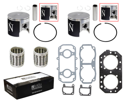 Namura Top-End Rebuild Kit for 1982-90 Kawasaki 550 SX - 75.00mm - NW-20001K