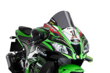 Puig Racing Windscreen for 2016-17 Kawasaki ZX1000 Ninja ZX-10R - Dark Smoke