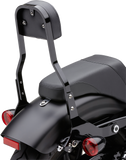 Cobra USA Detachable Backrest for 2000-17 Harley Softail - Black - 602-2041B