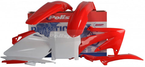 Polisport MX Plastics Kit for 2007 Honda CRF450R - Red - 90125