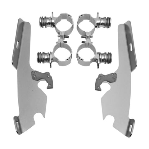 Memphis MEK1968 Fats/Slim TL Mounting Kit for 2010-14 Honda VT1300CS Sabre