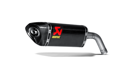 Akrapovic Carbon Fiber Slip-On Muffler for 2013-15 Honda MSX125 Grom - S-H125SO1-HAPC