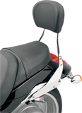 Cobra USA Round Sissy Bar with Pad for Honda VTX1300 / 1800 Models - Chrome - 02-8650