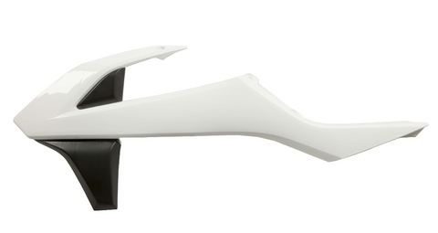 Acerbis Radiator Shrouds for KTM models - White/Black - 2421081035