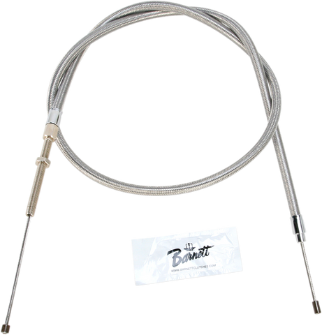 Barnett 102-30-10015 Stainless Steel Clutch Cable for 1971-85 Harley XL models