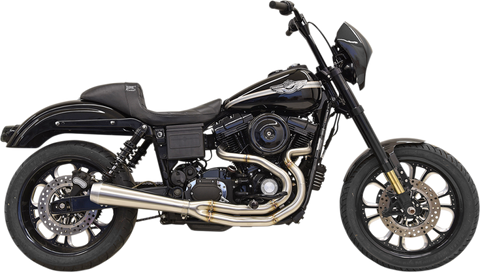 Bassani Road Rage Exhaust for 1991-17 Harley Models - Chrome - 1D3SS