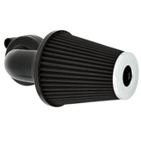 Arlen Ness Monster Sucker Air Cleaner Kit for 2017-22 Harley M8 models - Black/No Cover - 81-039