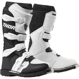 THOR Blitz XP Womens Riding Boots - Black/White - Size 7