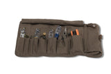 Burly Brand B15-1030D - Voyager Tool Roll - Wet Waxed UV treated cotton canvas - Dark Oak