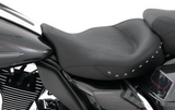 Mustang Super Touring Wide Solo Seat for 2008-25 Harley Touring models - Back Pearls - 76069