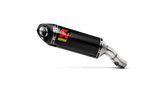 Akrapovic Carbon Fiber Slip-On Muffler for 2009-20 Kawasaki ZX600/636 Ninja ZX-6R - S-K6SO7-ZC