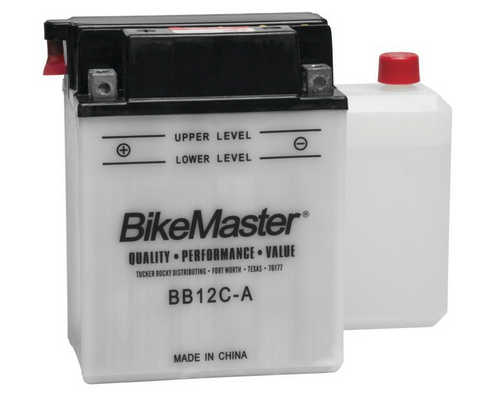 Bike Master Performance Conventional Battery - 12 Volts - BB12C-A