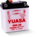 Yuasa Conventional Battery for 1970-80 Honda models - 6 Volts - YUAM2660B - 6N6-3B