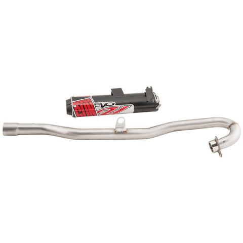 Big Gun Exhaust EVO Utility 3/4 System for Polaris Sportsman 570 - Black - 12-7533
