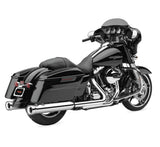 Cobra Neighbor Hater Muffler for 1995-16 Harley FLH/FLT -  4 inch Chrome - 6107