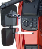 National Cycle Wing Deflectors for 2001-10 Honda GL1800 Gold Wing - Fairing Mount - Dark Tint - N5107