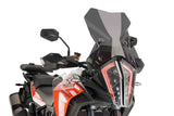Puig Touring Windscreen for 2017-20 KTM 1290 Super Adventure R/S - Dark Smoke - 9717F